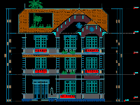 Nhà chữ L 4 tầng,Nhà chữ L KT 9x12m,Nhà 4 tầng đẹp Kt 9x12m