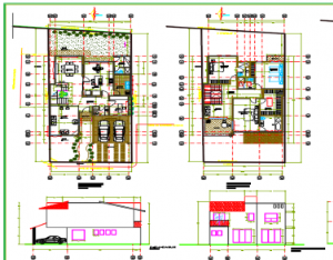 biệt thự đẹp,Mẫu biệt thự đẹp,bản vẽ autocad biệt thự