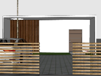 biệt thự sketchup,sketchup biệt thự,biệt thự hiện đại sketchup