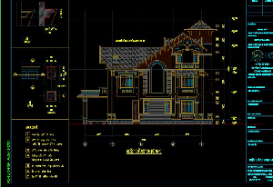 bản vẽ biệt thự,Biệt thự đẹp,biệt thự 3 tầng