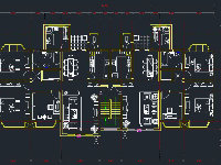 Mẫu căn hộ cao cấp file cad