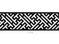 Mẫu cắt cnc gấm chữ vạn