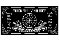 Mẫu cắt thiên thu vĩnh biệt cnc
