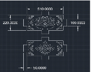 Mẫu cnc cắt hoa sen trên autocad