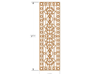 Mẫu cnc cổng 4 cánh đẹp nhất dxf