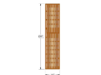 Mẫu cnc cổng 4 cánh đơn giản nhất 2025