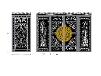Mẫu cnc cổng chính phụ trên autocad trống dán