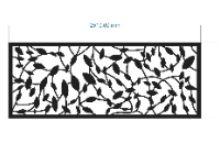 Mẫu cnc giếng trời lá dxf