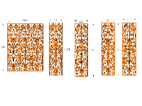 Mẫu cnc hàng rào 9 kích thước mới nhất