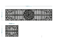 Mẫu cnc hàng rào trống đồng 2 kích thước