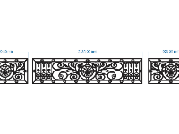 Mẫu cnc lan can đơn giản đẹp mắt