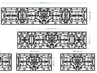 Mẫu cnc lan can siêu hót hiện nay