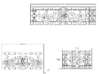 Mẫu cnc lan can thiết kế autocad