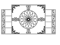 Mẫu cnc mái kính thiết kế đẹp