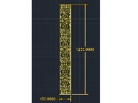 Mẫu cnc trụ cổng file autocad