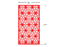 Mẫu cnc vách cửa cổng file dxf