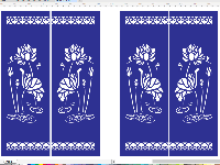Mẫu CNC vách ngăn hoa văn hoa sen cực đẹp