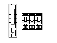 Mẫu cnc vách ngăn thiết kế dxf