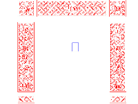 Mẫu cnc vách phòng thờ trên jdp và dxf