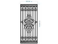 cổng cnc đẹp,cổng cnc 1 cánh,cổng 1 cánh đẹp,file dxf cổng 1 cánh