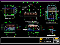 Mẫu cổng biệt thự thiết kế trên autocad