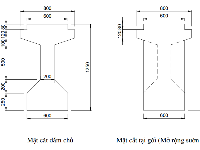 Mẫu Đồ án môn học cầu bê tông cốt thép - Dầm I căng sau 21m