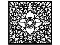 Mẫu giếng trời cnc cực đẹp