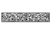 Mẫu hàng rào hoa sen cnc cực đẹp