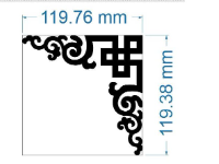 Mẫu hoa góc cnc cực đẹp mới nhất