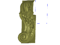 Mẫu jdpaint chân sập sen cnc