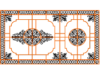 Mẫu mái kính đẹp file cad