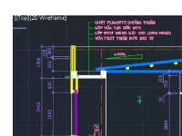 Mẫu nhà 3 tầng hình chữ L 13.12x16.42m - Full file cad Kiến trúc, kết cấu