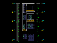 Mẫu nhà 3.5 tầng KT 5x15 m