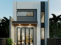 Mẫu nhà gác lửng 5x15m Đầy đủ Kiến trúc, Kết cấu, điện nước