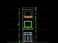 Hồ sơ bản vẽ KT+KC nhà 3 tầng KT: 3.2x9.5m