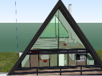 sketchup nhà nghỉ dưỡng,model su nhà nghỉ dưỡng,file su nhà nghỉ