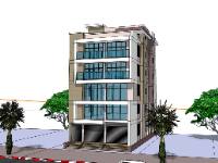 model sketchup nhà hiện đại,su nhà phố,sketchup nhà phố,dựng model su nhà phố