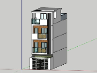 file su nhà phố,file sketchup nhà phố,su nhà phố