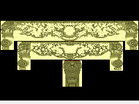 Mẫu sập cây thờ cnc mới