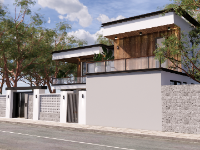 Mẫu Sketchup Biệt Thự 2 Tầng Đẹp Hiện Đại 25x22m