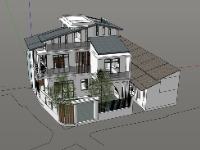 biệt thự 3 tầng,biệt thự sketchup,sketchup biệt thự 3 tầng,biệt thự  3 tầng,biệt thự 3 tầng sketchup