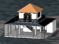 Mẫu sketchup nhà thờ mới nhất