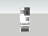 Mẫu su nhà phố 3 tầng 4.6x20.3m