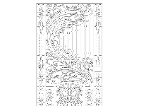 Mẫu thiết kế cổng CNC 2 cánh