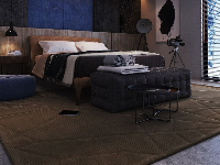 Mẫu thiết kế sketchup nội thất phòng ngủ xu hướng 2022