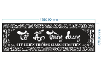 Mẫu tổ ấn trùng quang cắt cnc