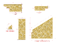 vách ngăn trang trí cnc,hoa văn trang trí cầu thang,hoa văn trang trí cây lá cnc,vách ngăn cnc