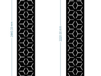 Mẫu vách bông tuyết cnc cực đẹp
