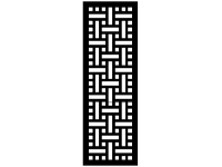 Mẫu vách cnc hoa văn đơn giản