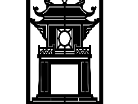 Mẫu văn miếu đẹp cnc 2d